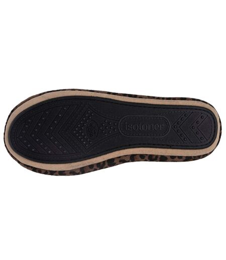 Isotoner Chaussons Ballerines femme semelle intérieure moelleuse et confortable