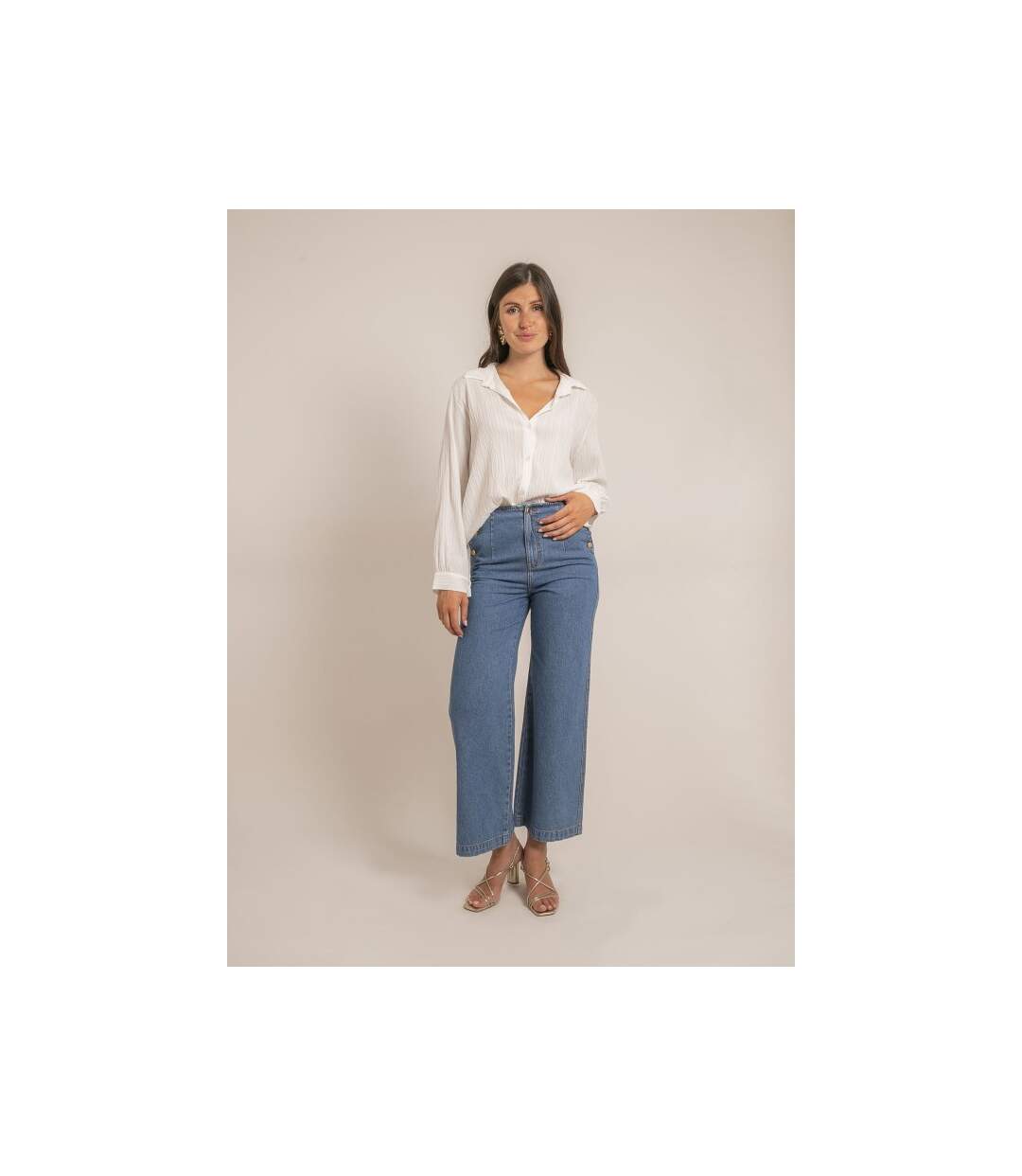 Chemise texturée OBADE - Dona X Lisa-4