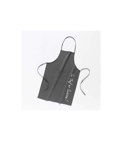 Tablier de Cuisine Cuistot 84cm Anthracite