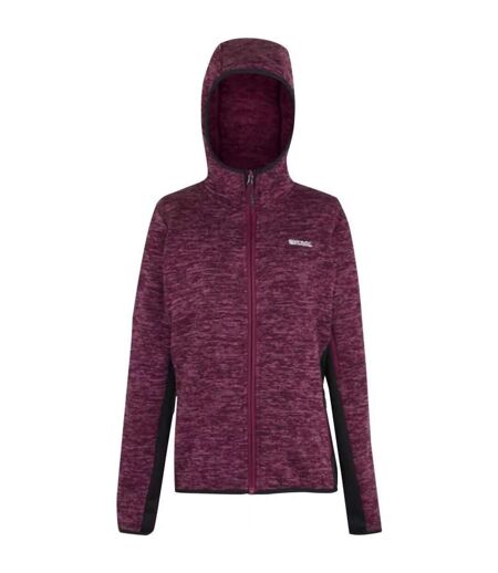 Veste Polaire Kemilia Femme Rouge Sombre Noir Regatta