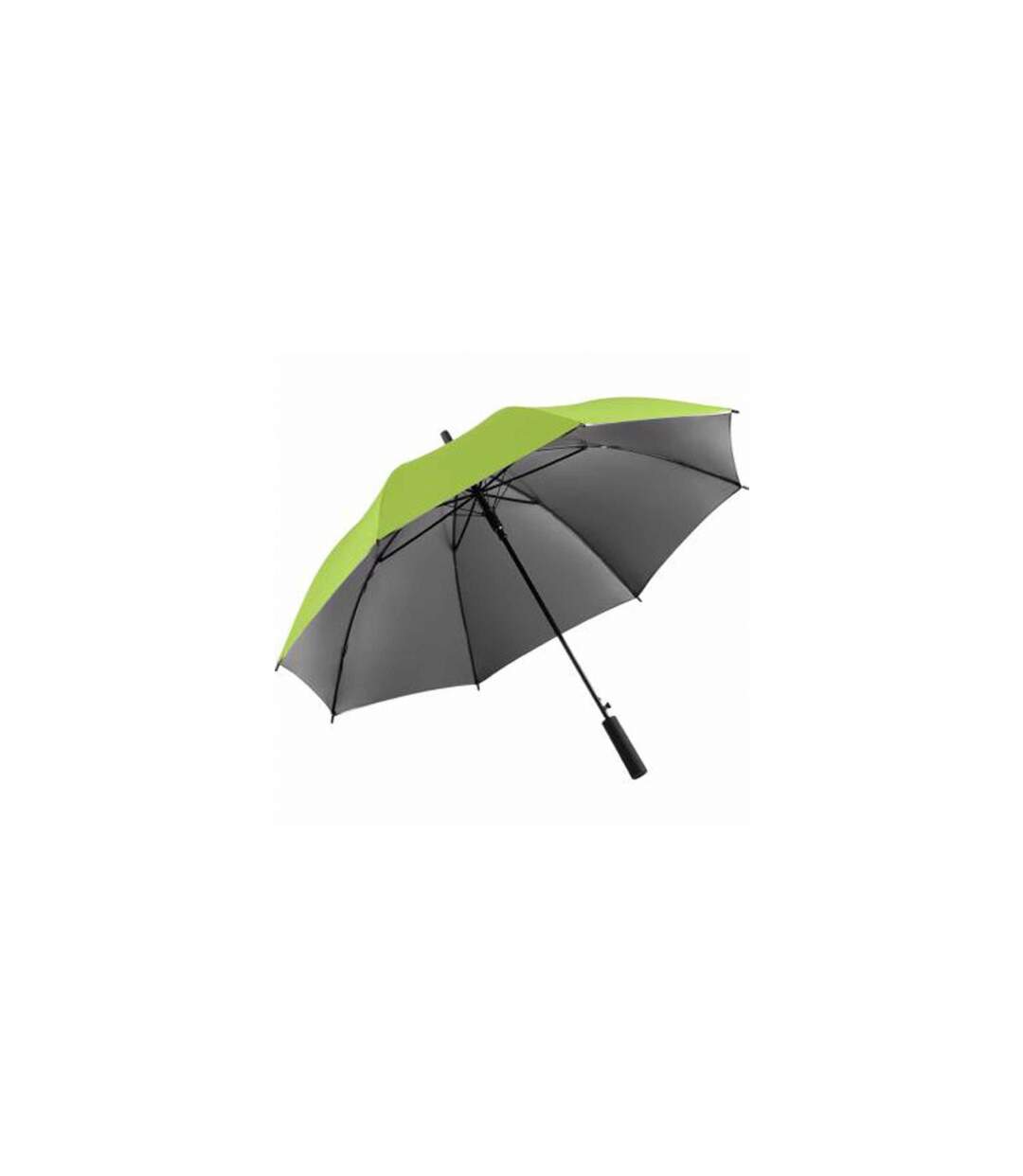 Parapluie standard 2 couleurs double face - FP1159 - vert citron - gris-1