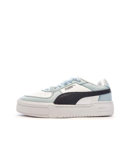 Baskets blanches/bleu homme puma pro classic