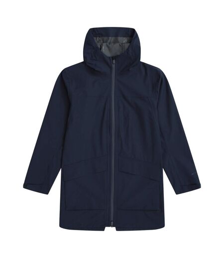 Mens Waterproof Adjustable Cuff Everyday Waterproof Jacket Navy Animal
