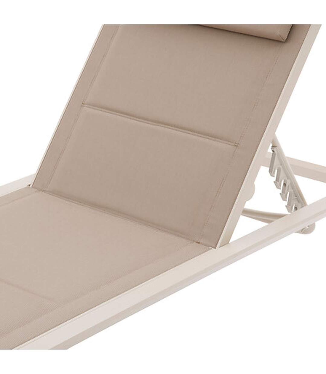 Transat en aluminium et textaline avec roues ALLURE-5