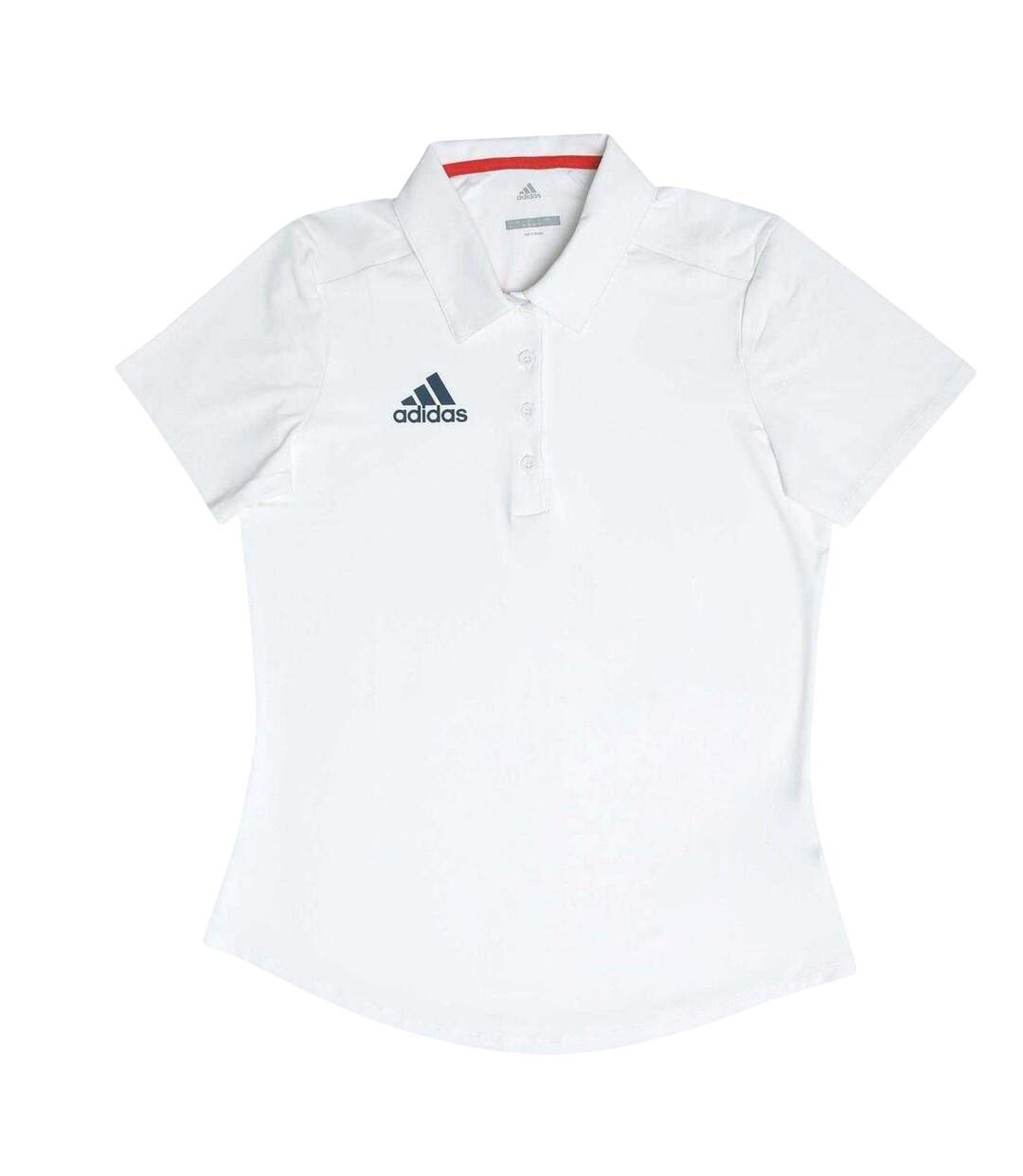 Polo Femme Blanc Adidas-1