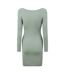Robe Courte Femme Vert Sauge Pâle Jack Wills-3