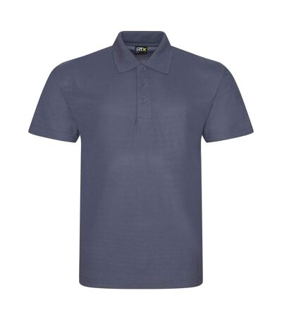 PRO RTX Mens Pro Pique Polo Shirt (Solid Grey) - UTPC3015