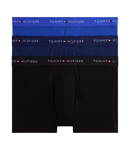Short De Bain Motif/style Signature Homme Bleu Violet Bleu Marine Tommy Hilfiger