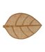 Set de Table Feuille 33x50cm Marron Clair-1