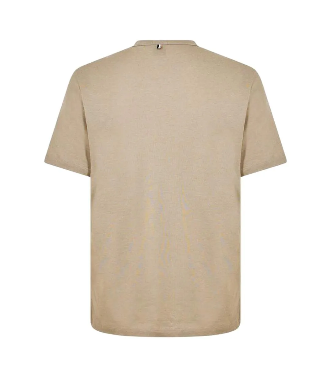 T-shirt Motif/style Uni Tiburt Homme Beige Foncé Boss-2
