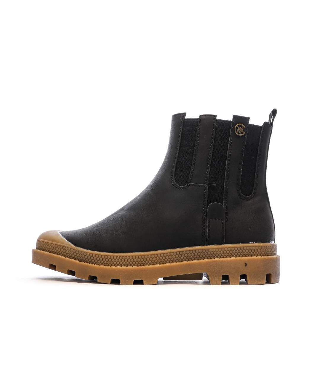 Bottines noires femme chattawak nina-1