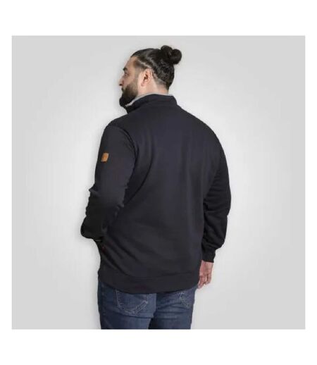 Sweat Motif/style Logo Brodé D555 Russel Homme Bleu Marine Duke