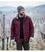 Parka - Homme - REF BOREAL - rouge bordeaux-2