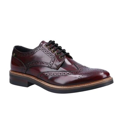 Chaussures Brogues Woburn Excel Homme Bordeaux Base London