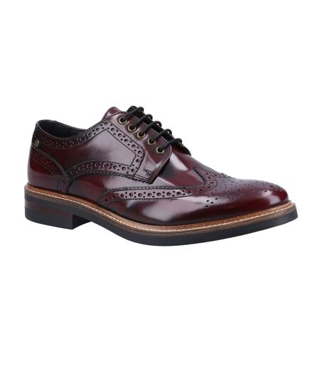 Chaussures Brogues Woburn Excel Homme Bordeaux Base London
