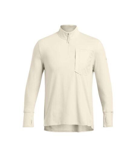 Haut trail run homme marron Under Armour