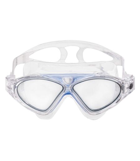 Lunettes De Natation Fliper Adulte Transparent Bleu Fumée Aquawave