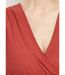 Robe longue encolure V + dos nu et liens-3