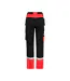 Pantalon De Travail Progression Femme Noir Rouge Projob-2