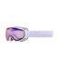 Masque de ski blanc femme cairn genius otg-1