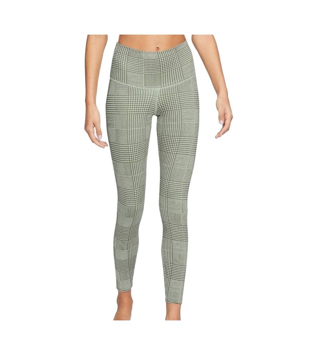 Legging vert femme nike 7/8 yoga-1