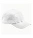 Casquette de baseball technical adulte blanc Beechfield