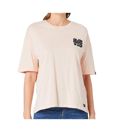 T-shirt Rose Femme Superdry Boxy - XS