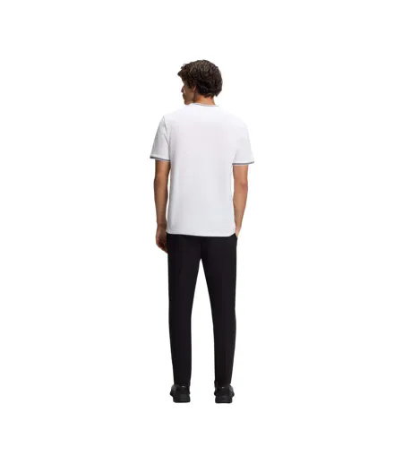 T-shirt Hbg Taul Homme Blanc Boss