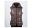 MAYFLOWER STAR1C - Gilet sans manches matelassé chocolat : élégance outdoor et confort-3