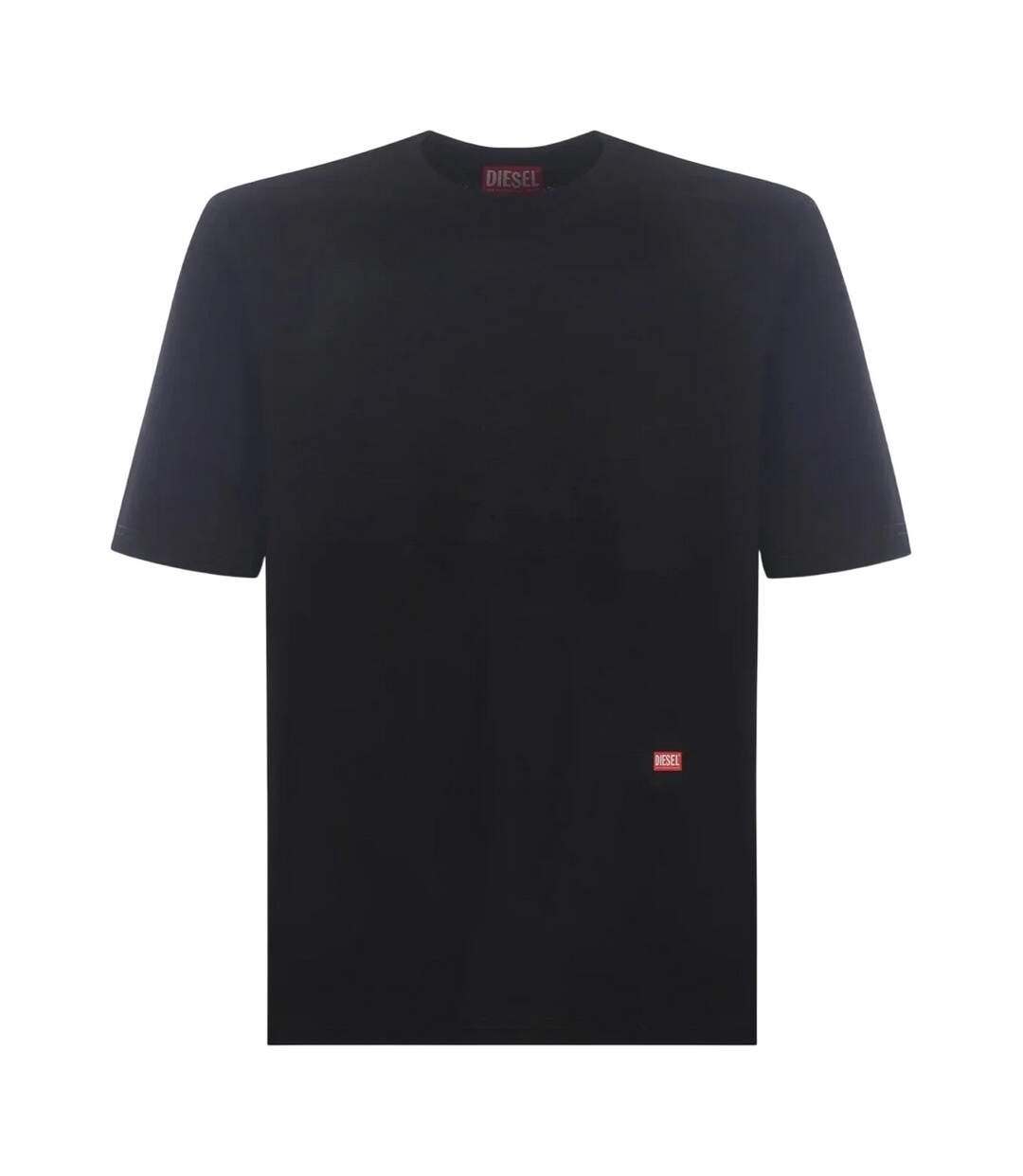 T-shirt Motif/style Graffiti Adulte Noir Diesel-1