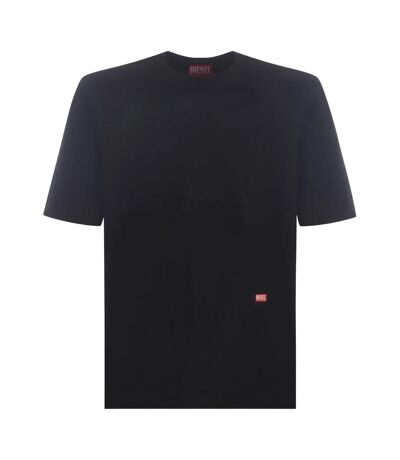 T-shirt Motif/style Graffiti Adulte Noir Diesel