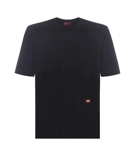 T-shirt Motif/style Graffiti Adulte Noir Diesel