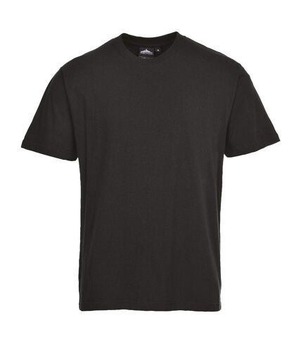 Portwest Mens Turin Premium T-Shirt (Black)