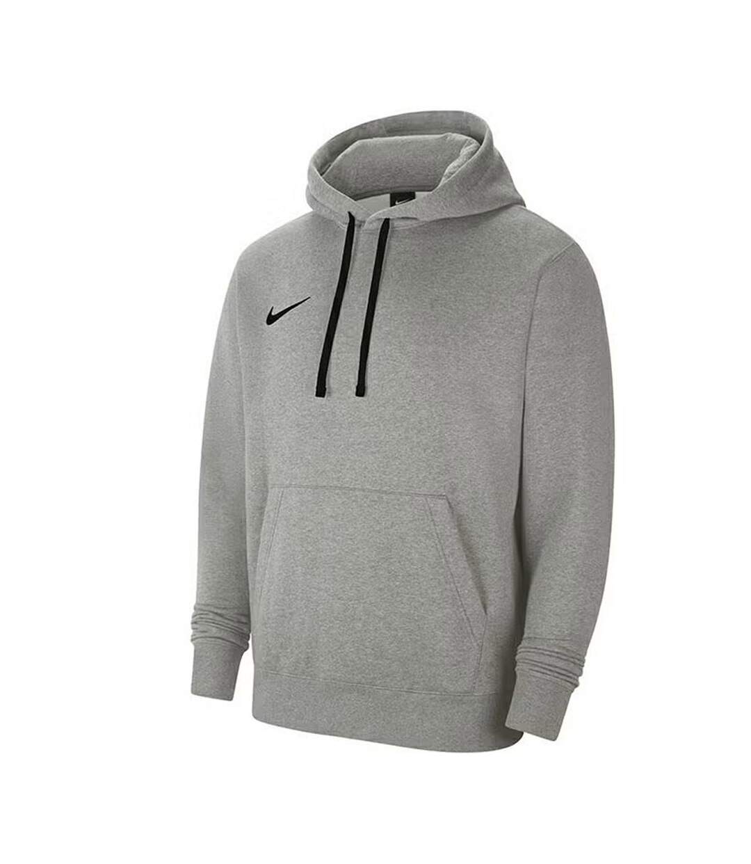 Sweat À Capuche Motif/style Logo Park Homme Gris Clair Nike-1