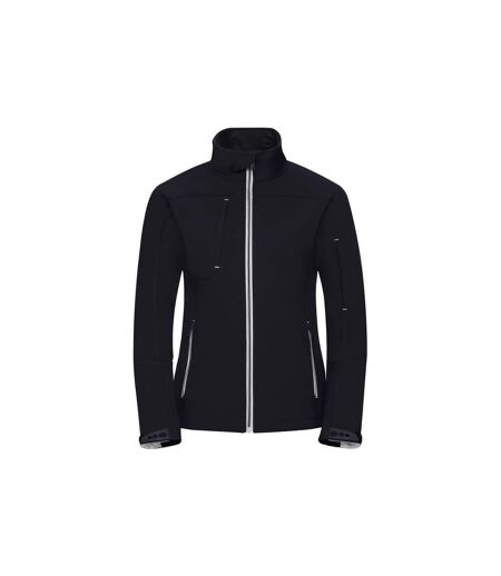 Veste Softshell Femme Bleu Marine Français Russell