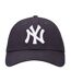 Childrens/kids 9forty Fashion New York Yankees Baseball Cap Navy Blue New Era-1