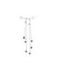 Boucle d'oreilles vertes clio blue cristal-1