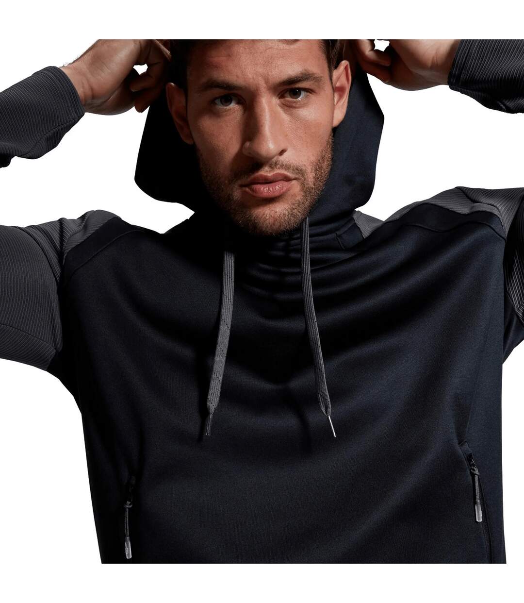 Unisex Adult Elite Training Hoodie Black Canterbury-4