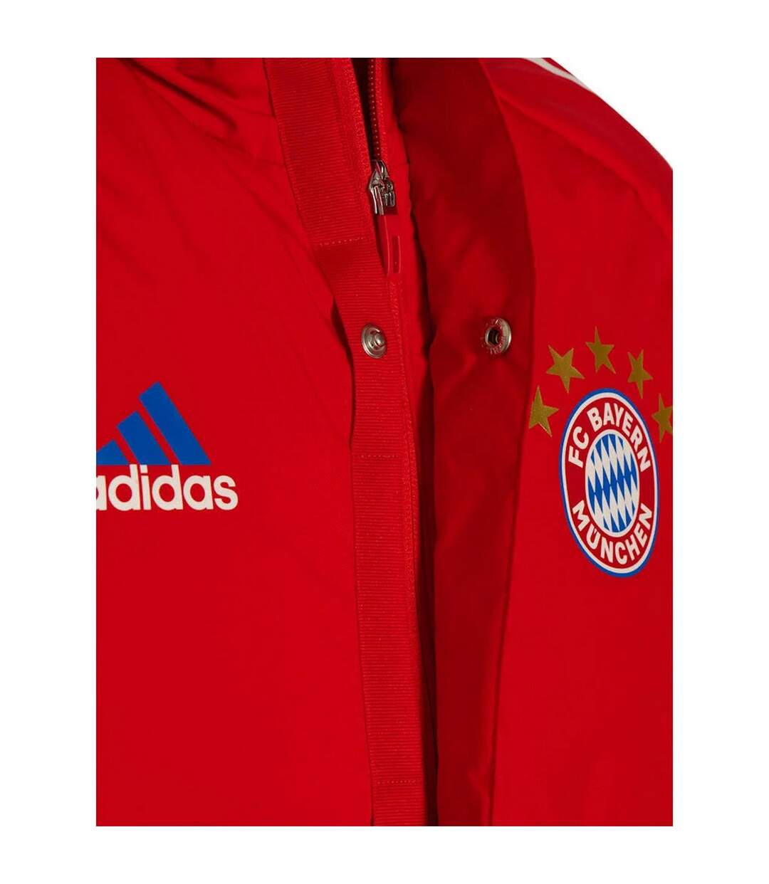 Parka 2022/23 homme rouge / bleu Adidas-4