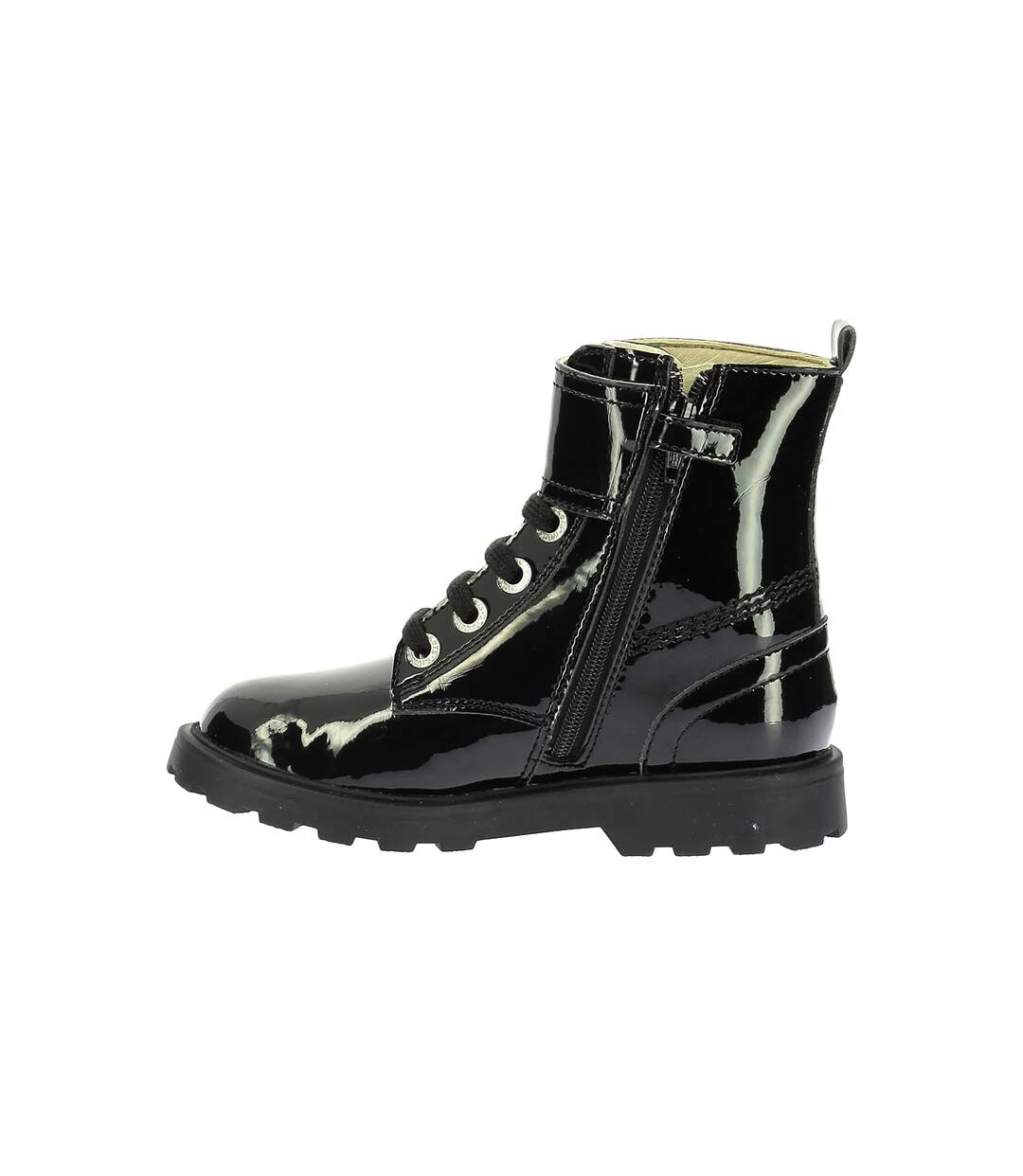 Bottines Cuir Enfant Kickers Kick Blush-1