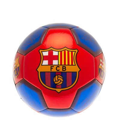 FC Barcelona - Ballon de foot (Rouge / Jaune / Bleu) (Taille 1) - UTTA11495