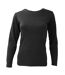 T-shirt thermique à manches longues femme noir Floso-1