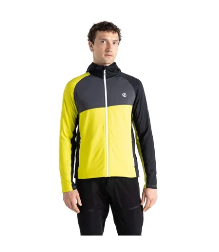 Veste Motif/style À Capuche Touring Homme Jaune Néon Noir Dare 2B