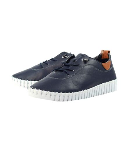 Chaussures flamborough femme bleu marine Lunar