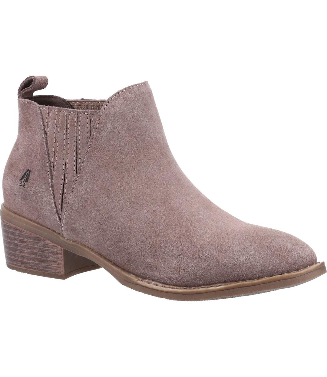 Bottines isobel femme taupe Hush Puppies-1