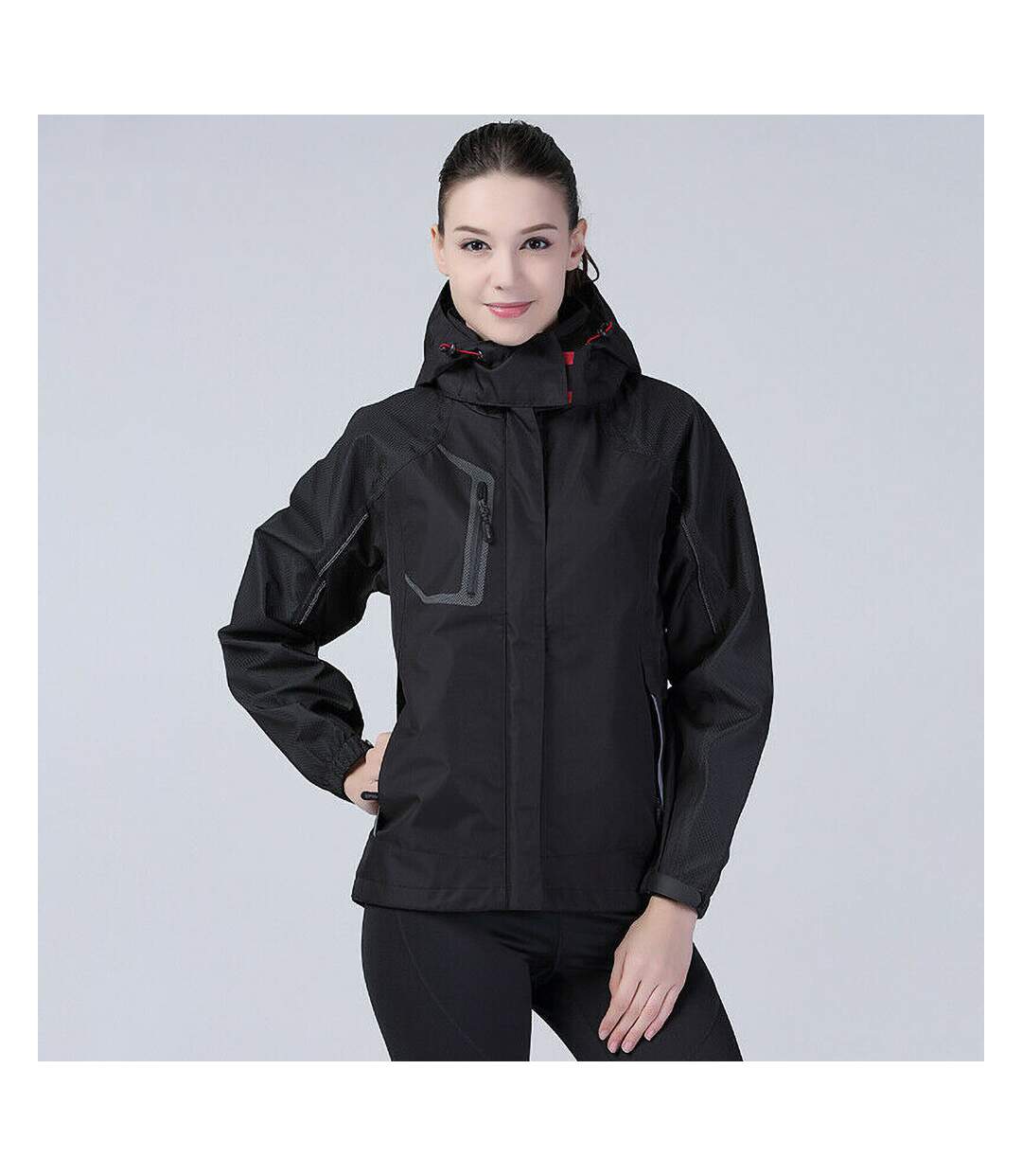 Veste imperméable femme noir Spiro-2