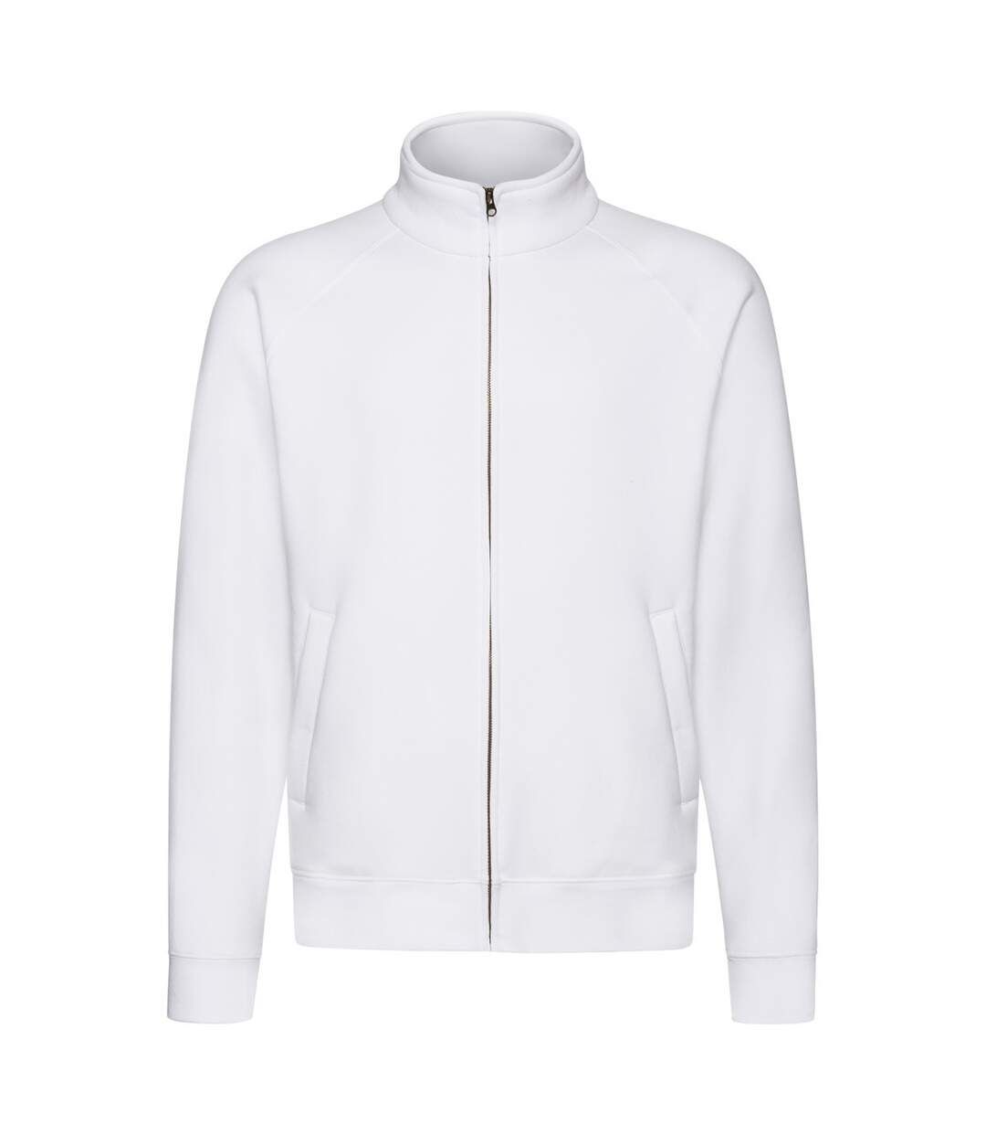 Unisex Adult Premium Plain Jacket White Fruit Of The Loom-1