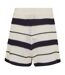 Short Femme Bleu Marine Blanc Jack Wills-3