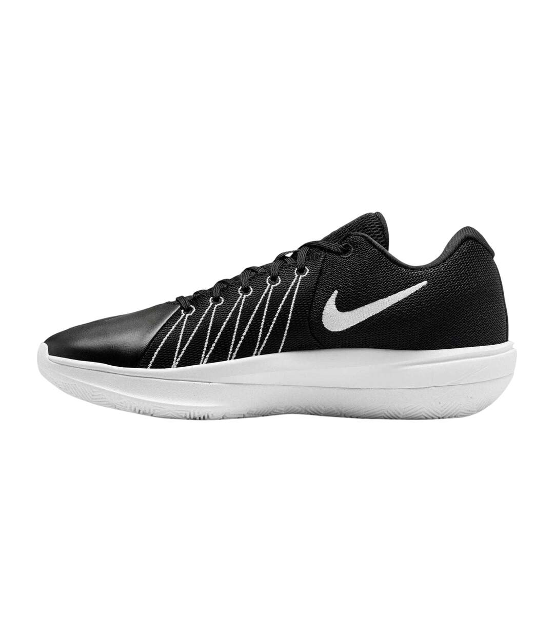 Mens G.t. Cut Academy 2 Leather Basketball Shoes Black White Nike-3