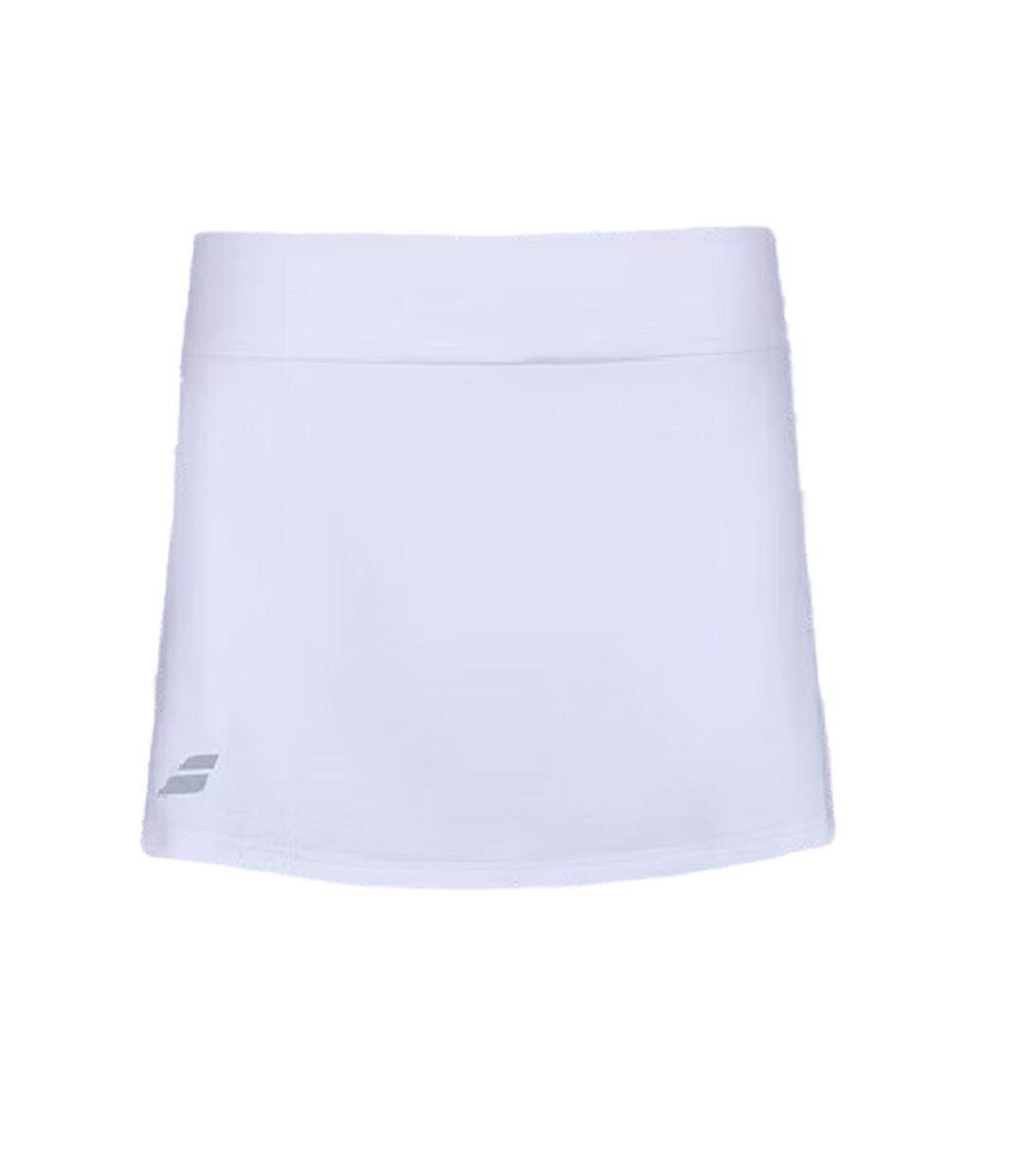 Womens/ladies Logo Skirt White Babolat-1